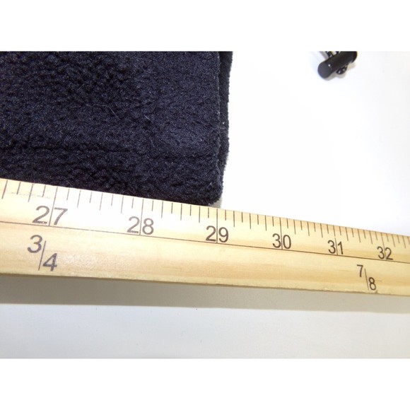 Women's PacSun sharpa Jogger Pant with built in belt, Size LG - Black pockets - Picture 9 of 9